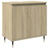 vidaXL Ensemble de meubles de salle de bain 3 pcs ch&ecirc;ne sonoma