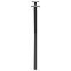 vidaXL Pieds de table &agrave; manger en forme de X 2 pi&egrave;ces Anthracite 70 x (72-73) cm Acier