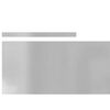 vidaXL Bordure de Pelouse 4 pcs Argent 450 x 0,05 x 15 cm