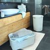 Curver Panier &agrave; linge Style 45 L Blanc vintage