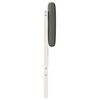 vidaXL T&ecirc;te de lit capitonn&eacute;e Blanc et gris clair 200 cm Pin massif