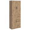 vidaXL Ensemble de Meubles 2 pc Ch&ecirc;ne artisanal Bois d'ing&eacute;nierie