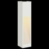 vidaXL Lumi&egrave;re de Chemin LED Solaire 2 pcs Blanc Acier lamin&eacute; &agrave; froid