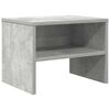 vidaXL Table de chevet Gris b&eacute;ton 40x30x30 cm Bois ing&eacute;nierie