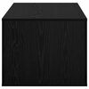 vidaXL Table basse Ch&ecirc;ne noir 80 x 50 x 40 cm Bois d'ing&eacute;nierie