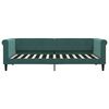 vidaXL Lit de repos sans matelas vert fonc&eacute; 90x200 cm velours