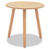 vidaXL Ensemble de tables d'appoint 2 pcs Bois de pin massif Marron