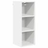 vidaXL Armoire suspendue Blanc 30 x 29,5 x 80 cm Bois d'ing&eacute;nierie