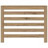 vidaXL Cache-radiateur ch&ecirc;ne artisanal 104x20x82 cm bois d'ing&eacute;nierie