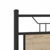 vidaXL Cadre de lit sans matelas ch&ecirc;ne sonoma 120x200 cm