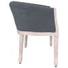 vidaXL Banc Gris foncé 98x56x69 cm Velours