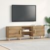 vidaXL Meuble TV chêne artisanal 150 x 30 x 50 cm Bois d'ingénierie