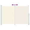 vidaXL Auvent lat&eacute;ral r&eacute;tractable de patio 200x300 cm Cr&egrave;me
