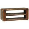 vidaXL Meuble TV 80 x 32 x 36 cm Bois massif de r&eacute;cup&eacute;ration