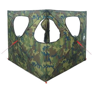 vidaXL Tente de Chasse Camouflage 145 x 145 x 150 cm