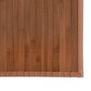 vidaXL Tapis rectangulaire marron 80x400 cm bambou