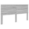 vidaXL Cadre de lit Gris Sonoma 180 x 200 cm Bois de pin massif