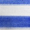 vidaXL &Eacute;cran de balcon Bleu et blanc 75x400 cm PEHD