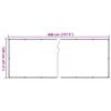 vidaXL &Eacute;cran d'intimit&eacute; de balcon anthracite 400x120 cm PVC