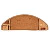vidaXL Tapis d'escalier autocollants 15 pcs Beige 65x21x4 cm