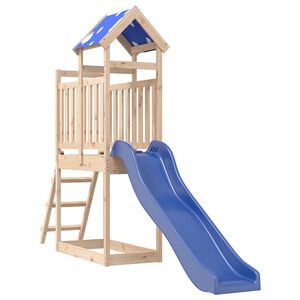 vidaXL Aire de jeux d'ext&eacute;rieur bois de pin massif