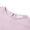 T-shirt enfants avec manches &agrave; volants lila 128