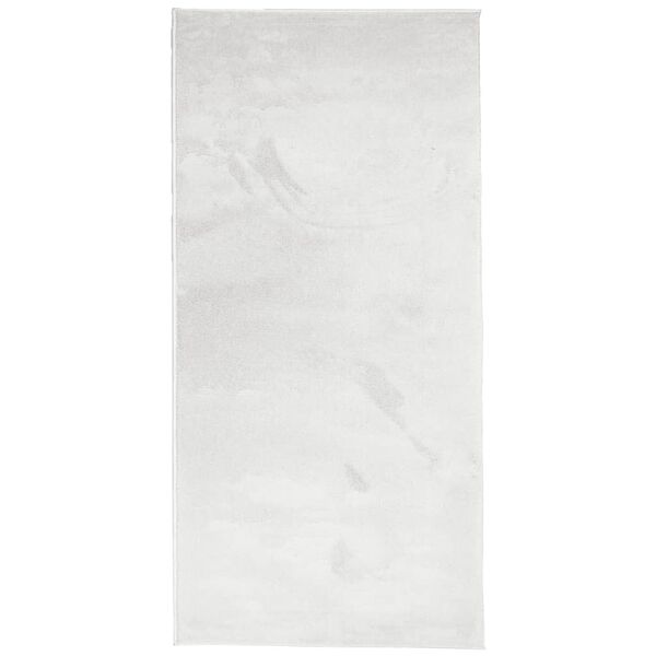 vidaXL Tapis OVIEDO &agrave; poils courts gris 100x200 cm