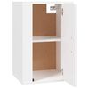 vidaXL Meuble TV mural Blanc 40x34,5x60 cm