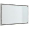 vidaXL Ensemble de meubles de salle de bain 2 pcs gris b&eacute;ton