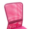 vidaXL Chaise de bureau Rose 44x52x100 cm Tissu en maille