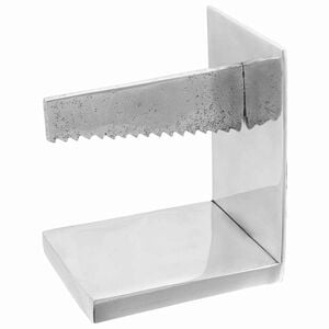 vidaXL Serre-livres 2 pc Argent&eacute; 11 x 14 x 17,5 cm Aluminium