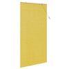 vidaXL Store enrouleur avec des rideaux Jaune 100 x 220 cm Bambou
