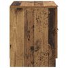 vidaXL Cabinet de chevet avec tiroir 2 pcs Bois ancien 45 x 39 x 50cm