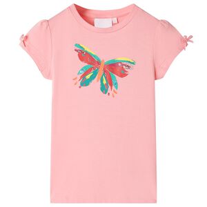 vidaXL T-shirt pour enfants rose 104