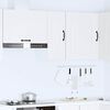 vidaXL Armoire murale de cuisine Kalmar blanc bois d'ing&eacute;nierie