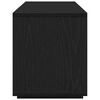 vidaXL Meuble TV Ch&ecirc;ne noir 120 x 30 x 40,5 cm Bois d'ing&eacute;nierie