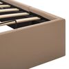 vidaXL Cadre de lit avec rangement hydraulique Similicuir 180x200 cm