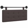 vidaXL T&ecirc;te de lit suspendue Montage mural tissu