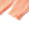 Pull-over tricot&eacute; pour enfants orange vif 128
