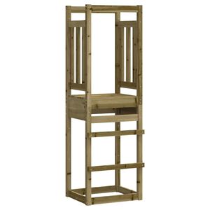 vidaXL Tour de jeu 53x46,5x169 cm bois de pin impr&eacute;gn&eacute;