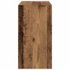 vidaXL Cabinet de salle de bain avec porte Bois Ancien 63 x 29 x 55 cm
