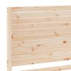 vidaXL Cadre de lit extra long sans matelas 90x210 cm bois massif