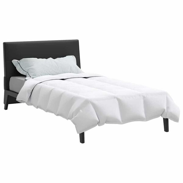 vidaXL Duvet d'été simple Blanc 140 x 200 cm Plume