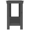 vidaXL Banc de travail Gris 180x50x80 cm Bois de pin massif