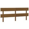vidaXL T&ecirc;te de lit Marron miel 184x3x81 cm Bois massif de pin