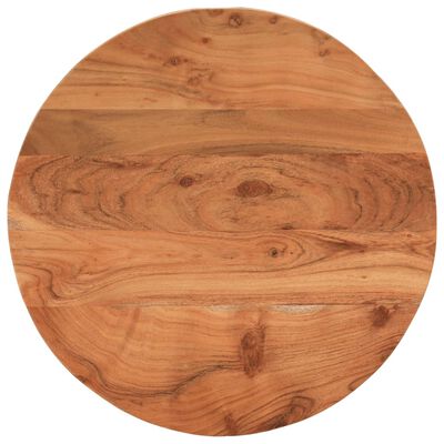 vidaXL Dessus de table Ø60x2,5 cm rond bois massif d'acacia