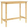vidaXL Ensemble de bar 3 pcs Bois de pin massif