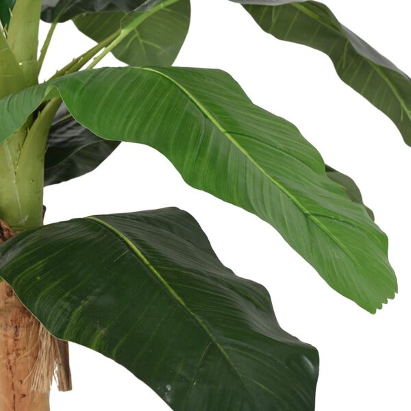 vidaXL Bananier artificiel 19 feuilles 180 cm vert