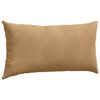 vidaXL Coussins de canap&eacute; 2 pcs Marron 80 x 40 cm