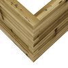 vidaXL Jardini&egrave;re 70x70x45,5 cm bois de pin impr&eacute;gn&eacute;